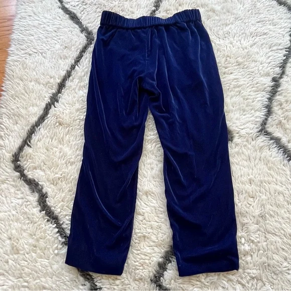 J.Crew Velvet Pull-On Pants – Navy – 4P - Picture 4 of 7